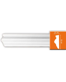 Молдинг гладкий Decomaster 97022 гибкий (65*21*2400)-foto4