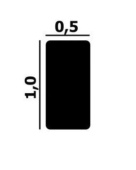 Молдинг P132, P133 Перфект Плюс XPS Полимер 2000*10/14*5/7 мм-foto2