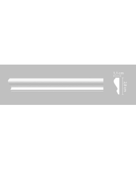 Молдинг Decomaster A032 (28*11*2000)-foto3