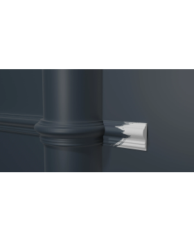 Молдинг гибкий Decor Dizayn DD301F Полистирол 2000*42*16 мм-foto2