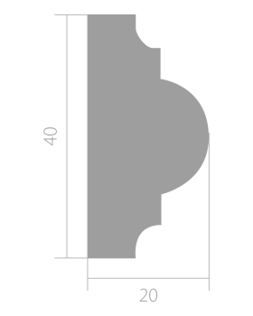 Молдинг Ultrawood U 0021i ЛДФ-foto5
