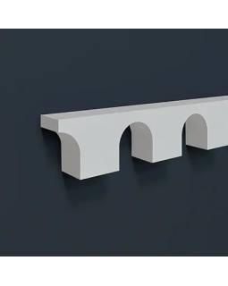 Молдинг Европласт 1.51.805 Пенополиуретан 2000*50*30 мм-foto2