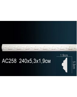 Молдинг гибкий AC258F Перфект Полиуретан