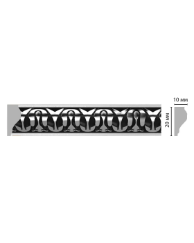 Молдинг Decomaster 103C-63 (20*10*2400 мм)