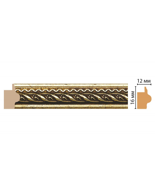 Молдинг Decomaster 117-552 (16*12*2400мм)