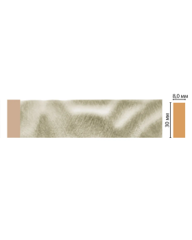 Цветной молдинг Decomaster D041-373 (30*8*2400)