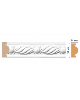 Цветной молдинг Decomaster 157-16 (30*14*2400)
