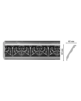 Плинтус Decomaster 155B-63 (60*40*2400 мм)