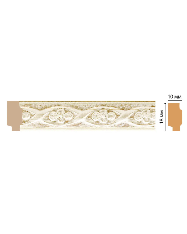 Цветной молдинг Decomaster 158-937 (18*10*2400)