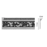 Плинтус Decomaster D225-63 (110*29*2400 мм)