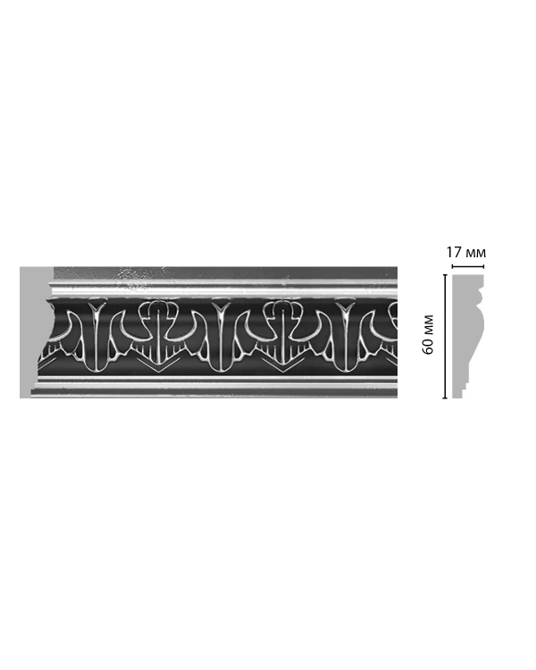 Молдинг Decomaster 161B-63 (60*17*2400 мм)