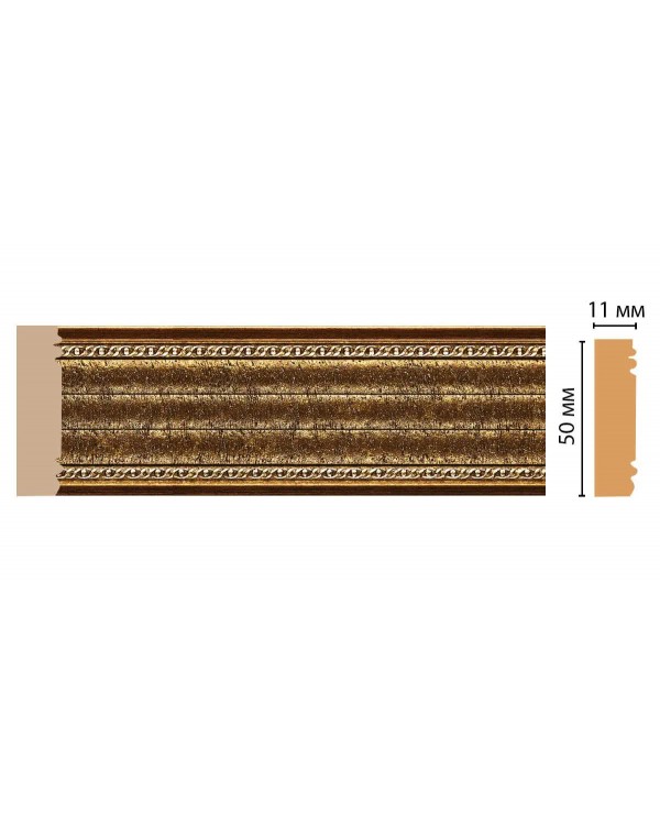 156-43/40 Молдинг Decomaster ДМ(50*11*2400 мм)