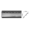 Плинтус Decomaster 154-63 (76*76*2400 мм)