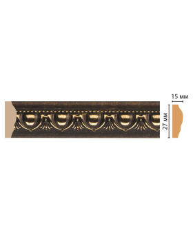 Цветной молдинг Decomaster 128D-56 (27*15*2400)