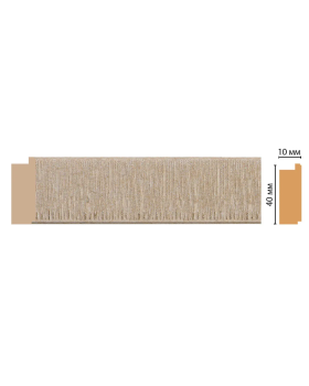 Молдинг Decomaster 109-18 (40*10*2400)