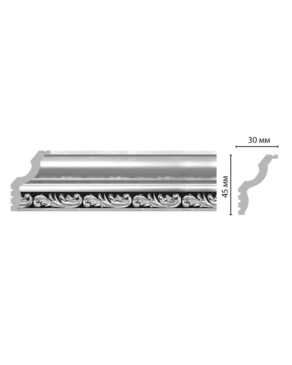 Плинтус Decomaster 148B-63 (45*30*2400 мм)