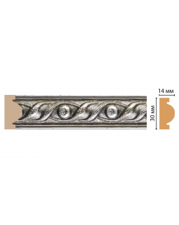 Цветной молдинг Decomaster 157-44 (30*13*2400мм)