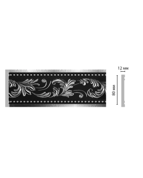 Молдинг Decomaster 150-63 (80*12*2400 мм)