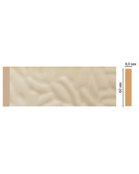 Цветной молдинг Decomaster D040-61 (60*8*2400)
