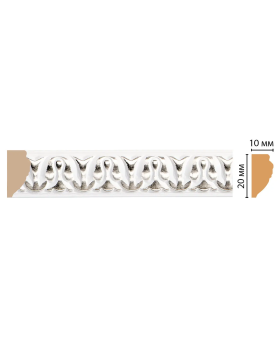 Цветной молдинг Decomaster 103C-60 (20*10*2400)