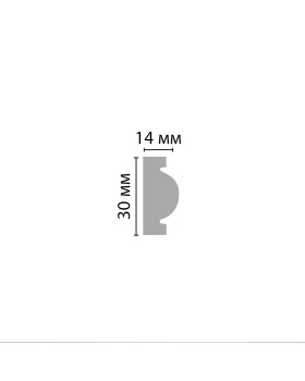 Молдинг Decomaster D1157 (30*14*2000мм) ДМ-foto2