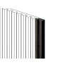Финишный молдинг Hiwood LF129B Фитополимер 2700*23,6*11 мм