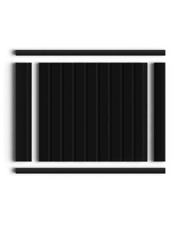 Молдинг Hiwood D15V2 Полистиоол Под покраску 2700*15*15 мм-foto2
