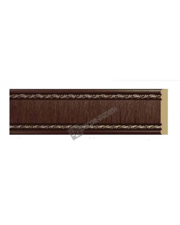 Молдинг малый Decor Dizayn W1060-DB Полистирол 2400*60*9 мм