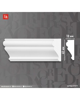 Молдинг Decomaster D161S/28 ДМ (40*17*2000 мм)-foto3