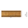 Молдинг средний Decor Dizayn 156-4 Полистирол 2400*50*11 мм