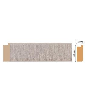 Молдинг Decomaster 109-19 (40*10*2400)