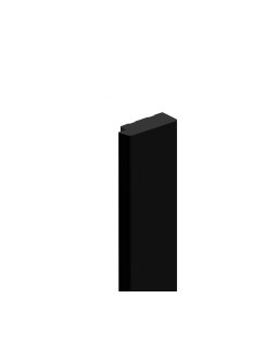 Финишный молдинг Hiwood LF124B Фитополимер 2700*31*12 мм-foto2