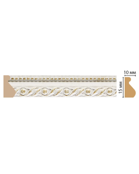 Цветной молдинг Decomaster 120-40 (15*10*2400)