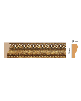Цветной молдинг Decomaster 125-43 (30*14*2400)