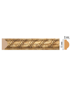 Цветной молдинг Decomaster 130D-179 (15*10*2400)