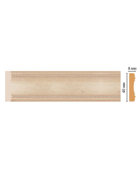 Цветной молдинг Decomaster 187-11 (40*8*2400)