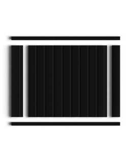 Молдинг Hiwood D12V1 Полистирол 2700*12*12 мм-foto2