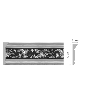 Плинтус Decomaster D226-63 (90*21*2400 мм)