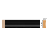 Цветной молдинг Decomaster D046-195 (25*8*2400)