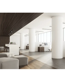 Декоративная рейка Hiwood LB40 Фитополимер 2000*40*20 мм-foto5