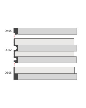Молдинг Decomaster D305 (61*21*2900)-foto3