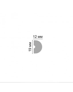 Молдинг Decomaster D034 ДМ (19*12*2000 мм)-foto2