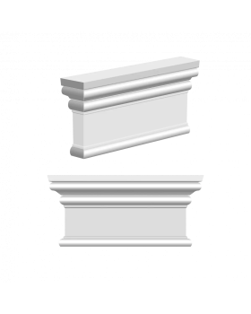 Декоративный элемент верхний Ultrawood D 4100 МДФ-foto5