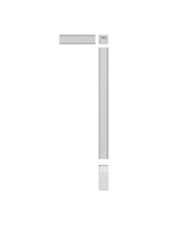 D310 Дверной декор Orac Decor Дюрополимер-foto2