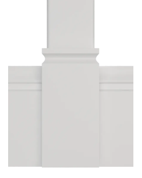 Декоративный элемент нижний Ultrawood D 1075 МДФ-foto2