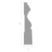 Наличник Ultrawood N 0002, N 0002 i ЛДФ 2000-2440*89*18 мм