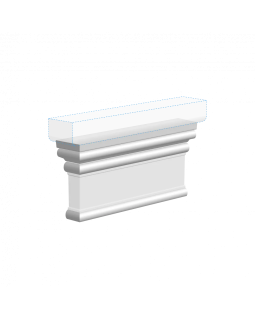 Декоративный элемент верхний Ultrawood D 4100 МДФ-foto2