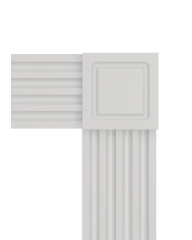 Декоративный элемент верхний Ultrawood D 2085 МДФ 85*85*18 мм-foto3