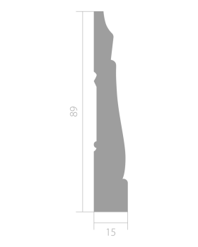 Наличник Ultrawood N 8160 i ЛДФ 2000*89*15 мм-foto2
