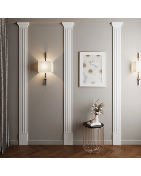 Декоративный элемент верхний Ultrawood D 4200 МДФ 220*30*43 мм-foto7